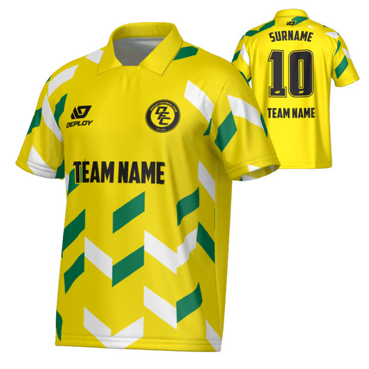 Arrows Collared Jersey - Yellow