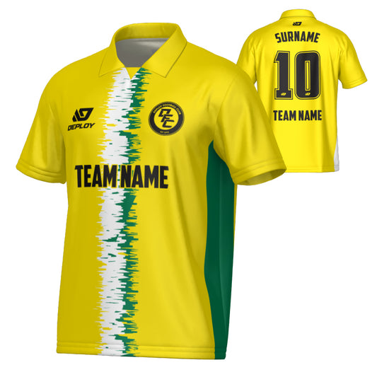 Rift Collared Jersey - Yellow