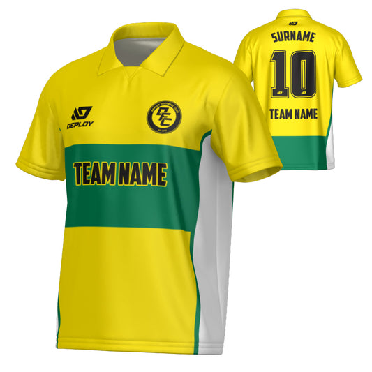 Shift Collared Jersey - Yellow