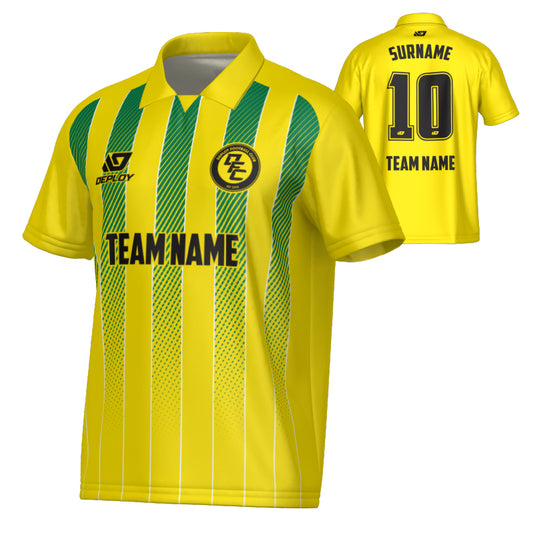 Streamline Collared Jersey - Yellow