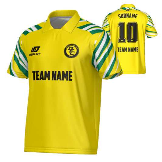 Surge Collared Jersey - Yellow
