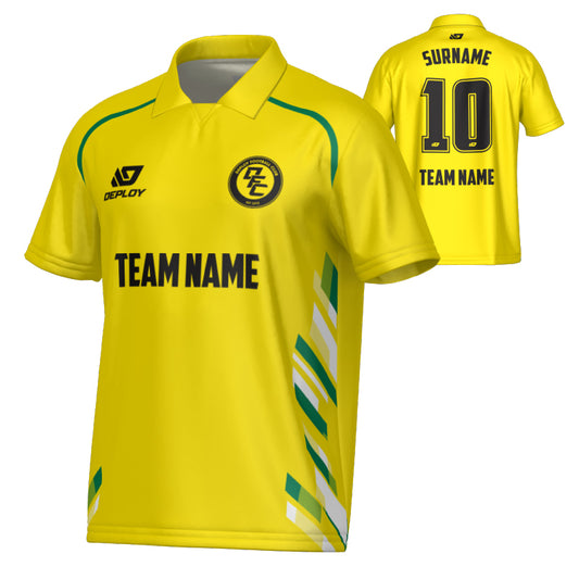 Turbo Collared Jersey - Yellow