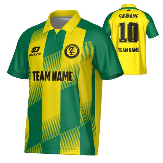 Vector  Collared Jersey - Yellow