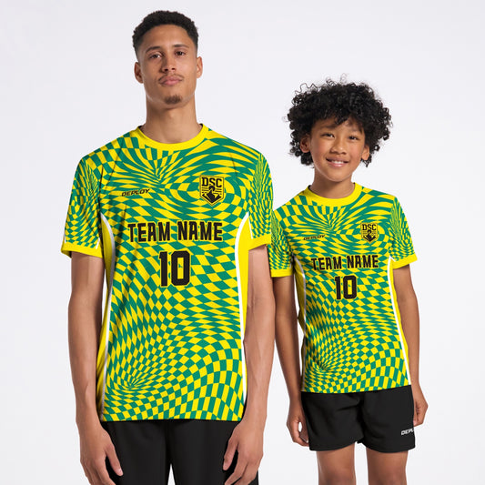 Flight Jersey Warped - Yellow