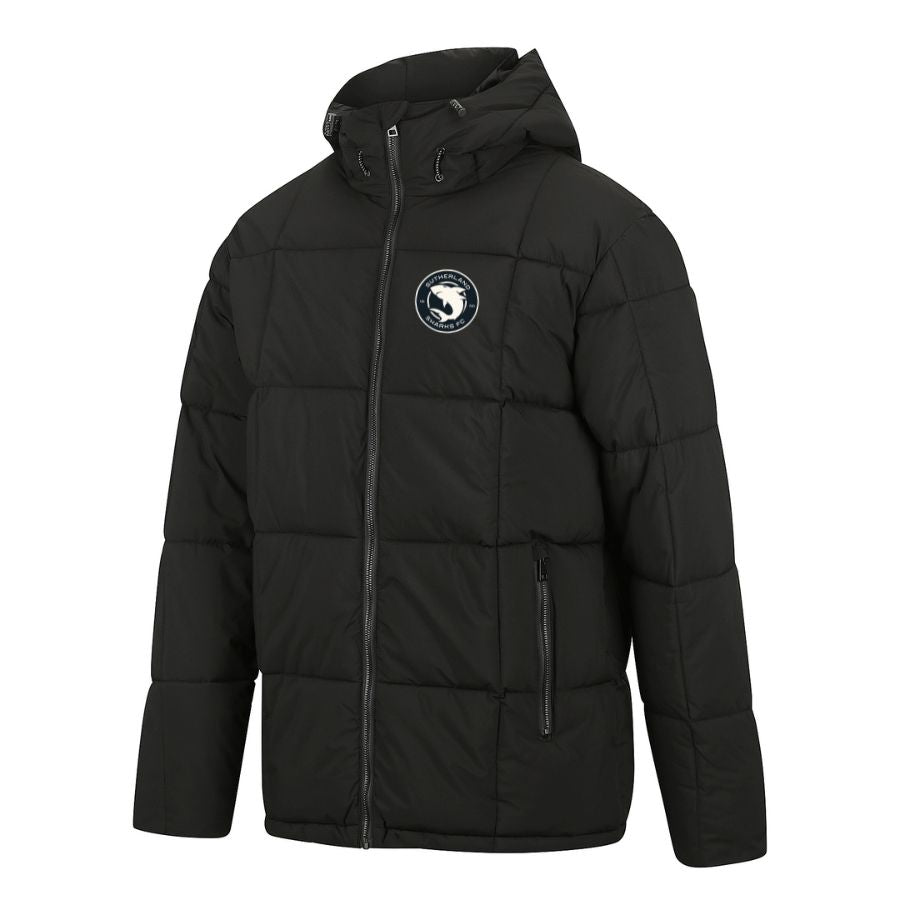 Sutherland Sharks FC - Zero Puffer Jacket - Deploy Football - Australia's Best Footballs & Soccer Balls