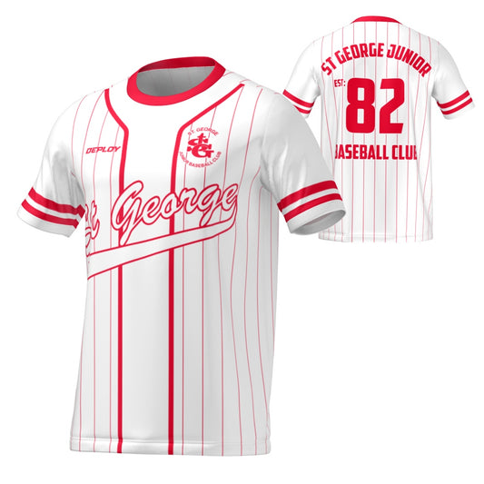 St George Junior Baseball Club - Supporters Jersey EST’82 - Unisex & Youth