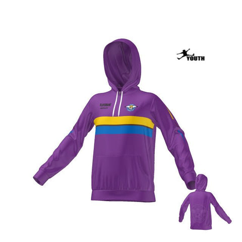 Belmont FC - Hoodie - Purple - Youth Deploy Football