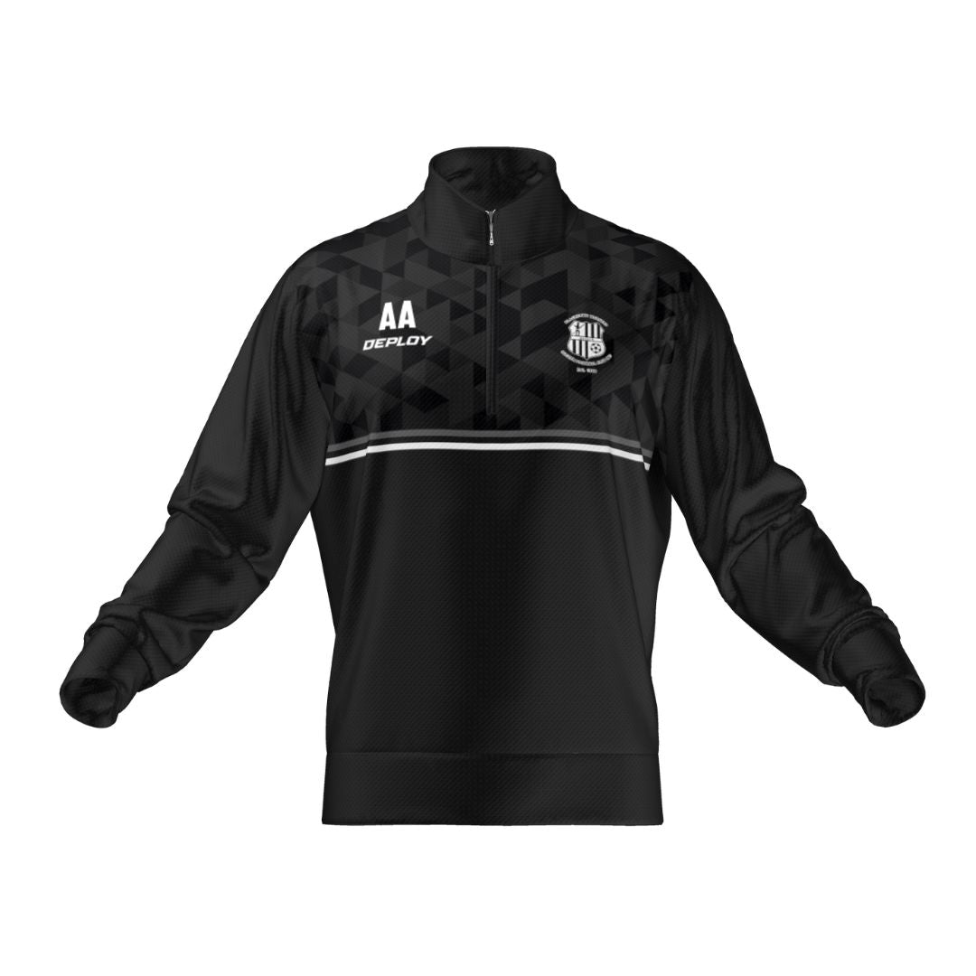 Blacktown Workers FC - Quarter Zip - Unisex & Womens Deploy Football