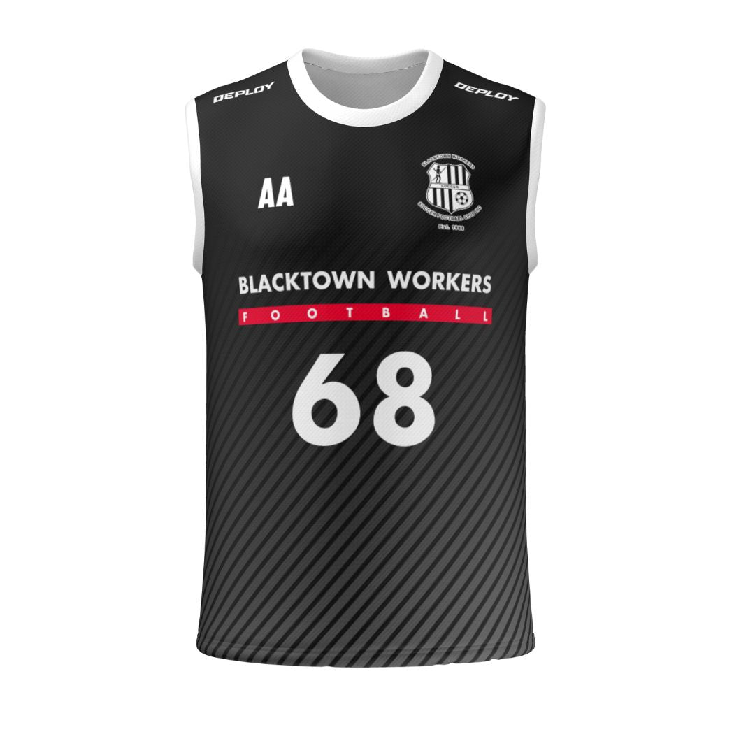 Blacktown Workers FC - Tank Singlet Deploy Football