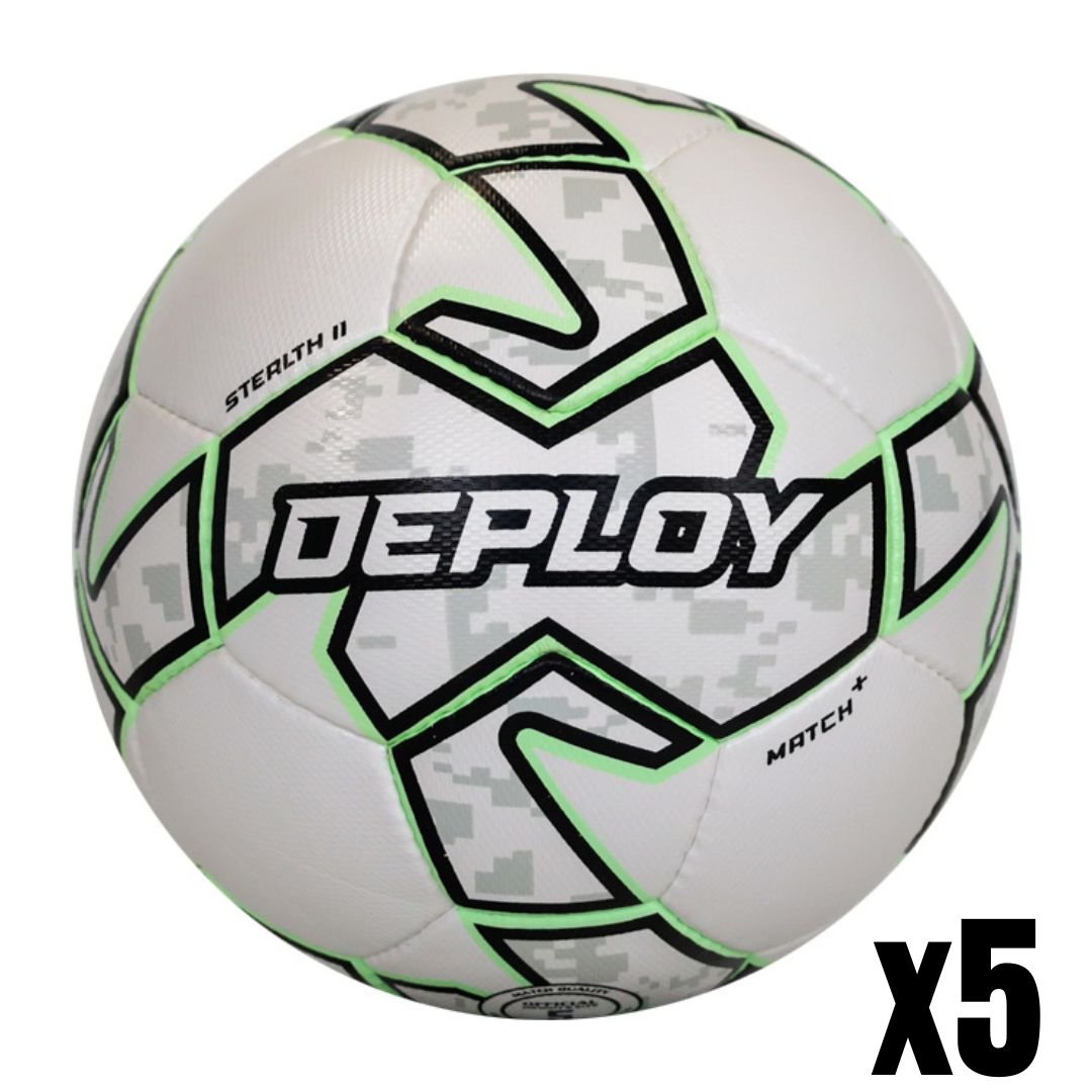 Bundle Pack - 5x Stealth II - Match+ Deploy Football