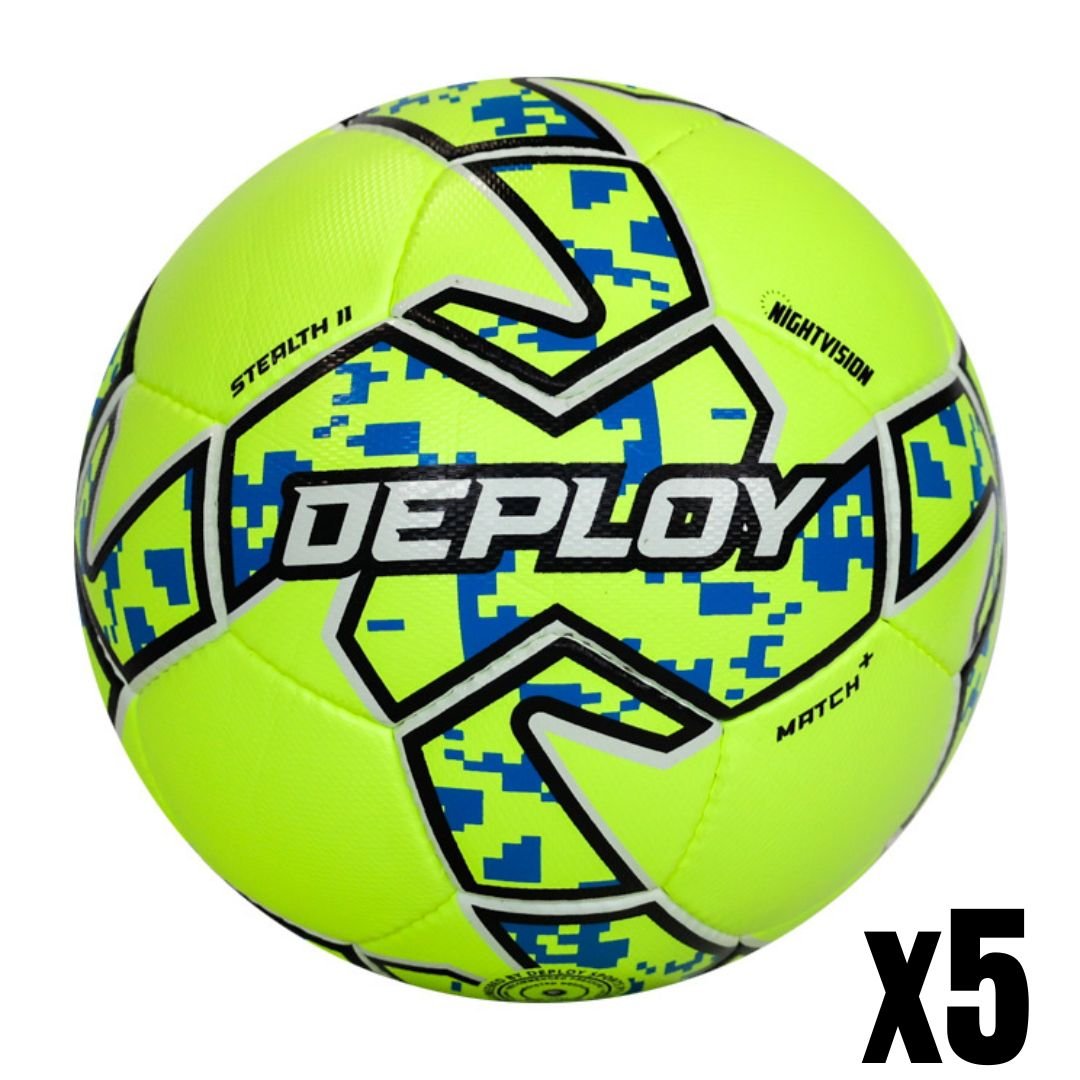 Bundle Pack - 5x Stealth II - Match+ Deploy Football