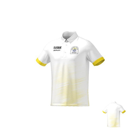 CCWFC - POLO - WHITE Deploy Football