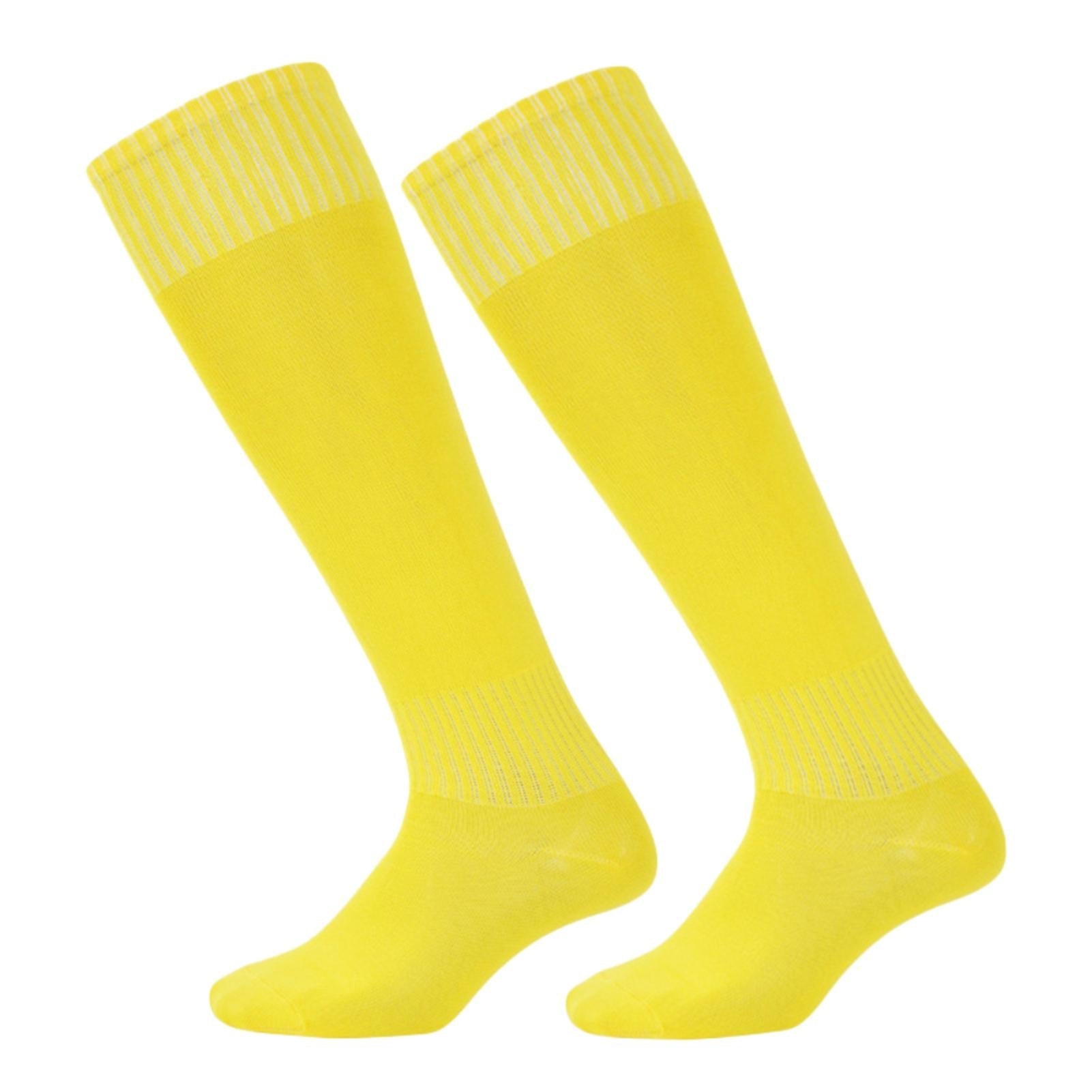 Classic Football Socks - Neon Yellow Deploy Football