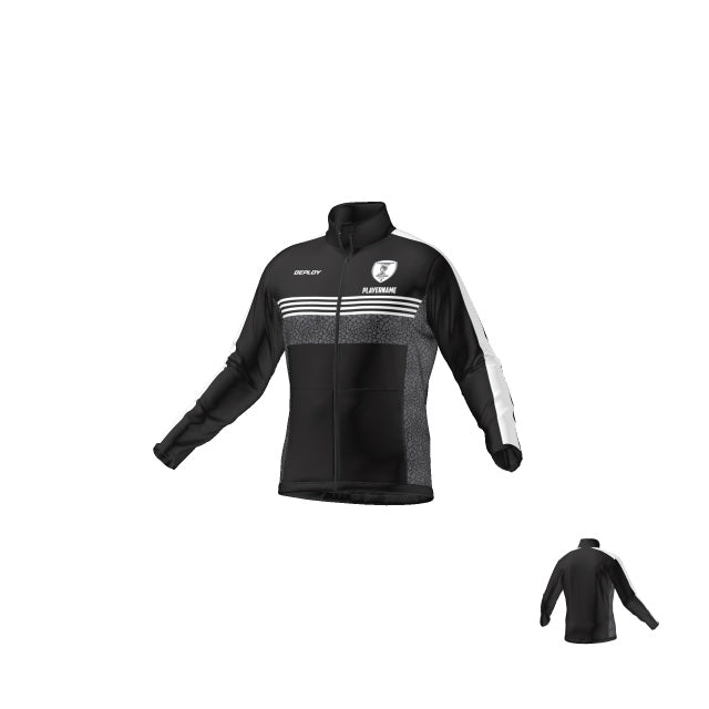 Cranebrook United Maestro Jacket - Black Deploy Football