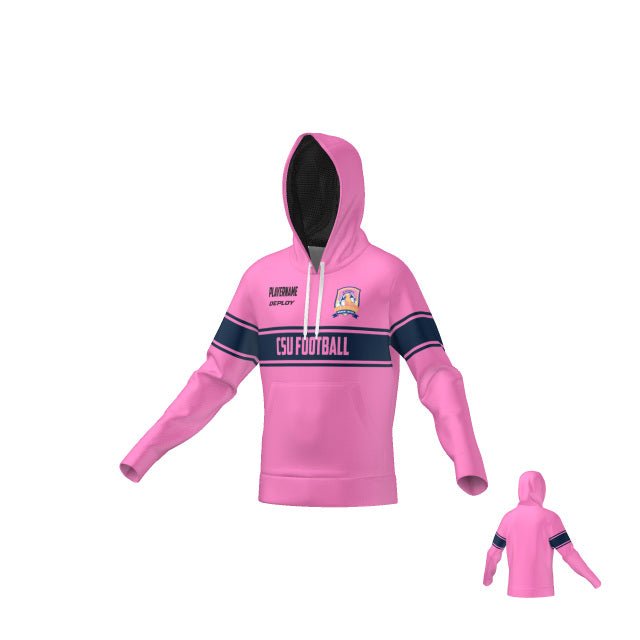 CSU Hoodie - Pink - Unisex Deploy Football