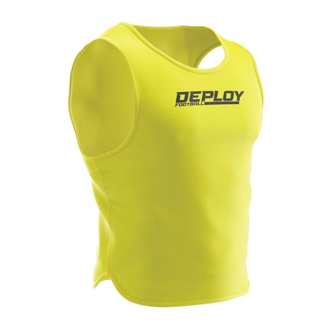 Deploy Training Bib - Yellow - Deploy Football - Australia's Best Footballs & Soccer Balls