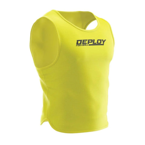 Deploy Training Bib - Yellow - Deploy Football - Australia's Best Footballs & Soccer Balls
