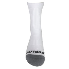 Deploy Grip Socks - White Deploy Football