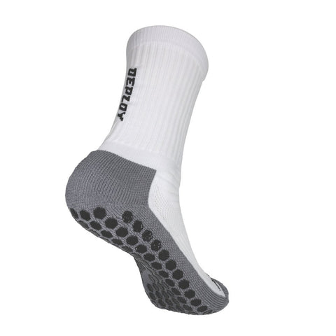 Deploy Grip Socks - White Deploy Football