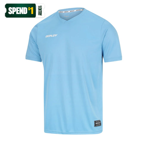 Deploy Legacy Football Jersey - Sky Blue Deploy Football