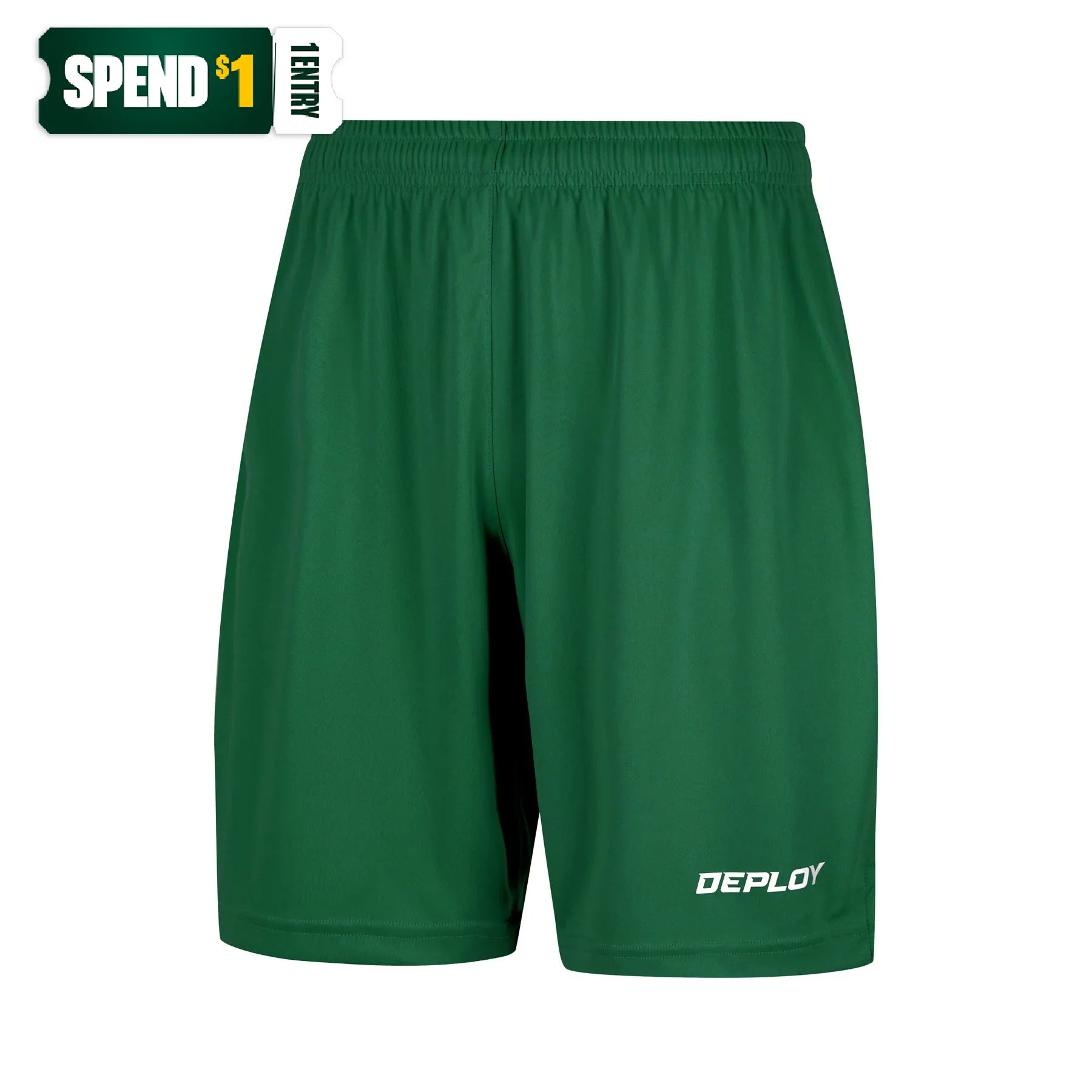 Deploy Legacy Football Shorts - PINE GREEN Deploy Football