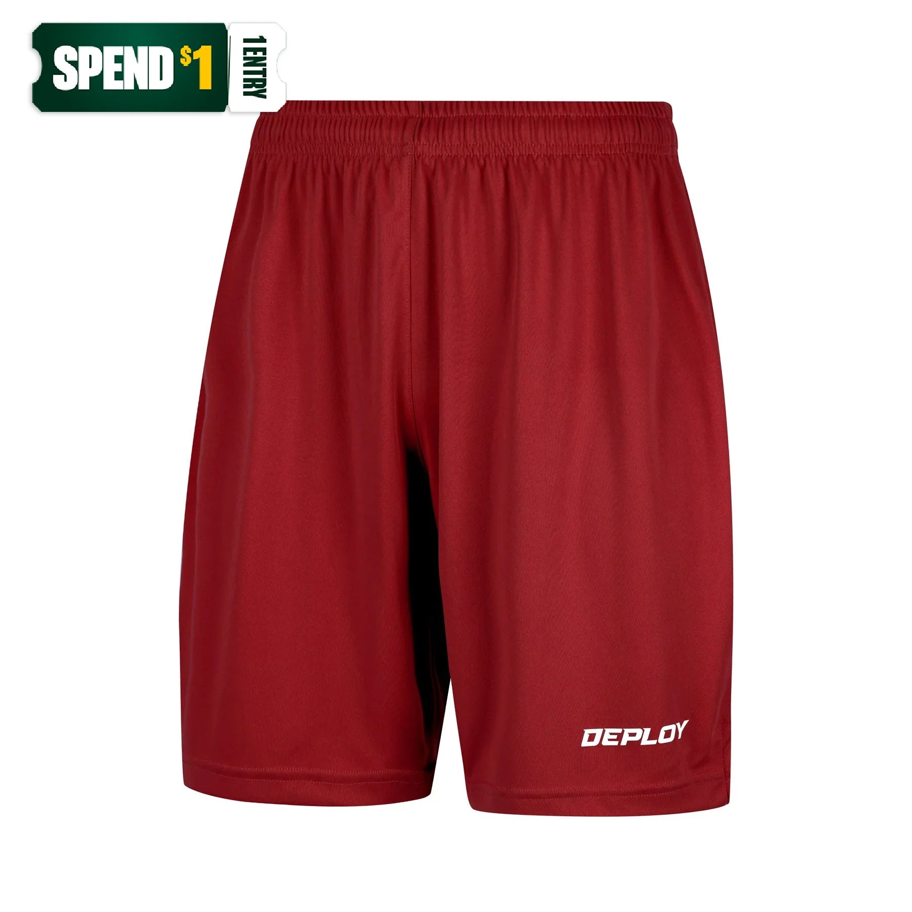 Deploy Legacy Football Shorts - RED Deploy Football