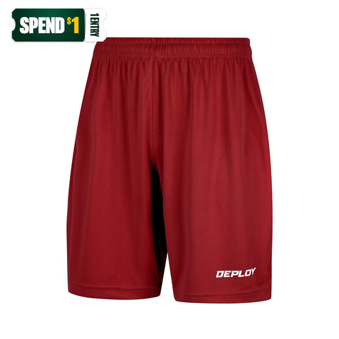 Deploy Legacy Football Shorts - RED Deploy Football