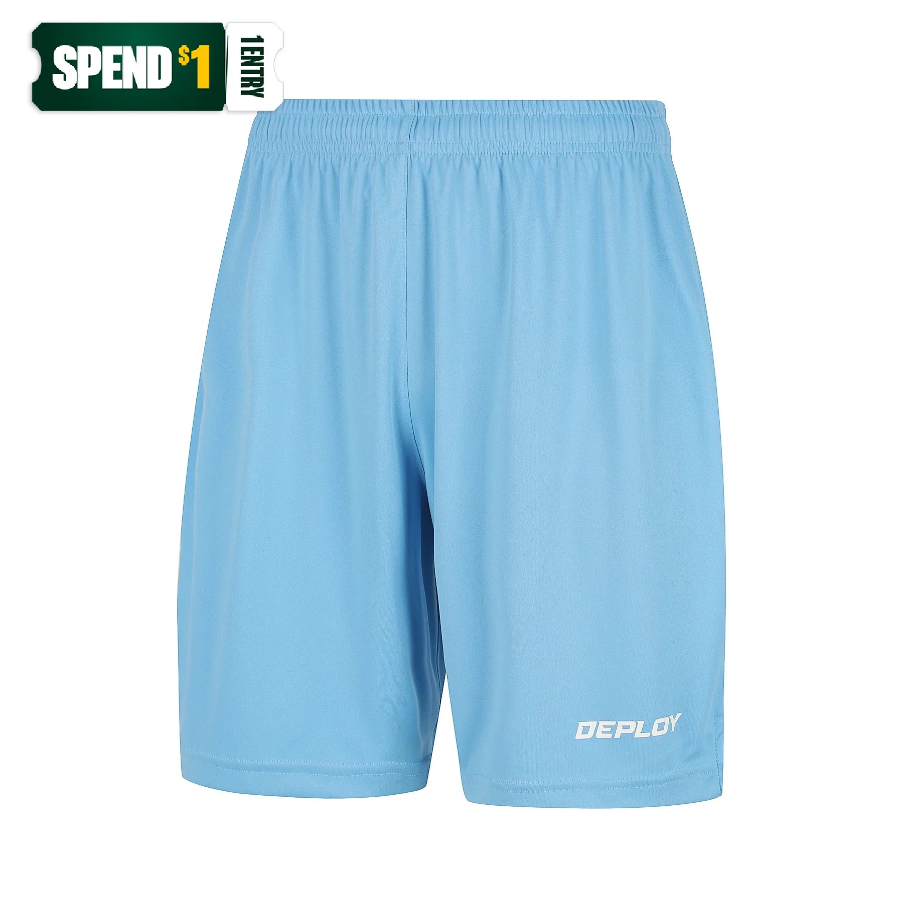 Deploy Legacy Football Shorts - Sky Blue Deploy Football