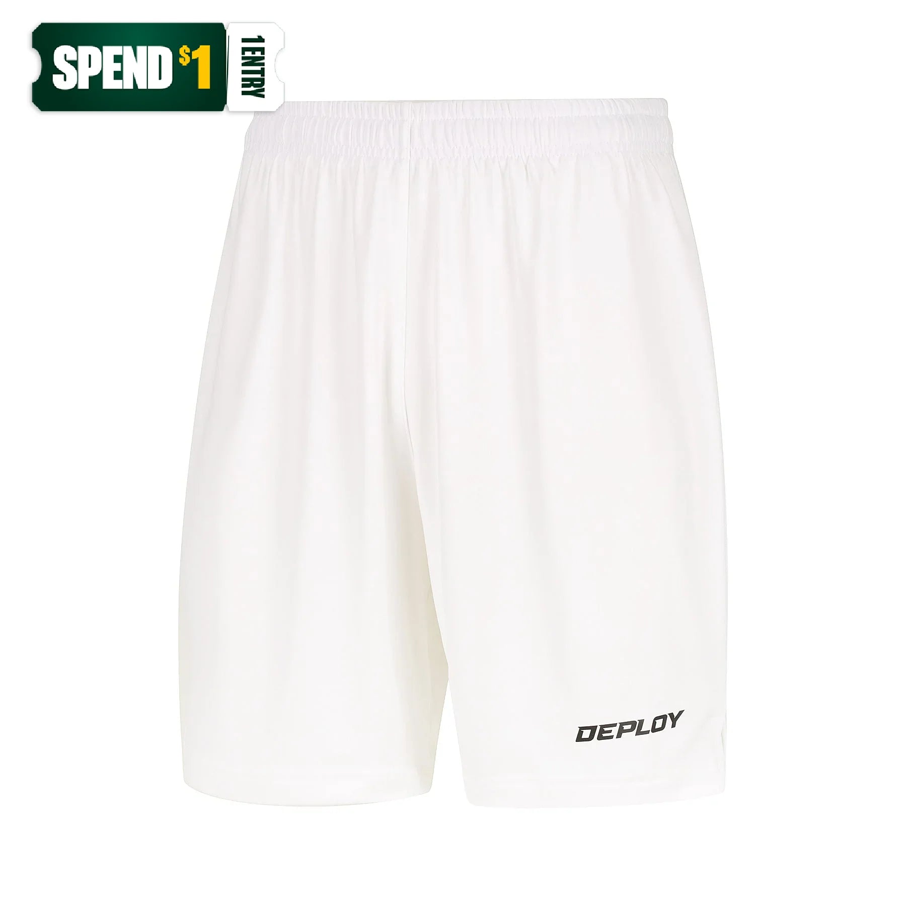 Deploy Legacy Football Shorts - White Deploy Football