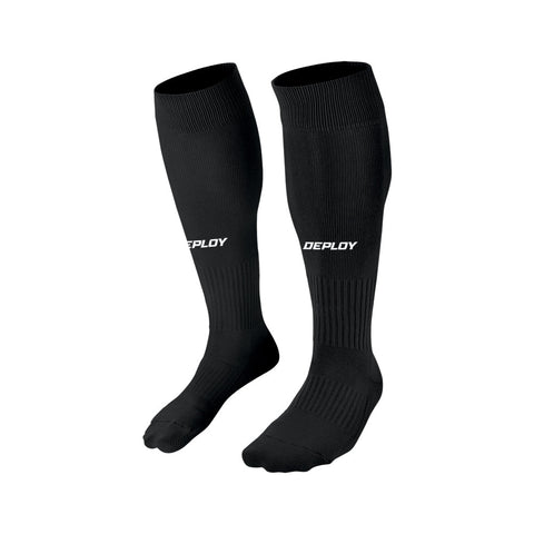 Deploy Performance Football Socks - Black Deploy Football