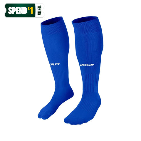 Deploy Performance Football Socks - Royal Blue Deploy Football