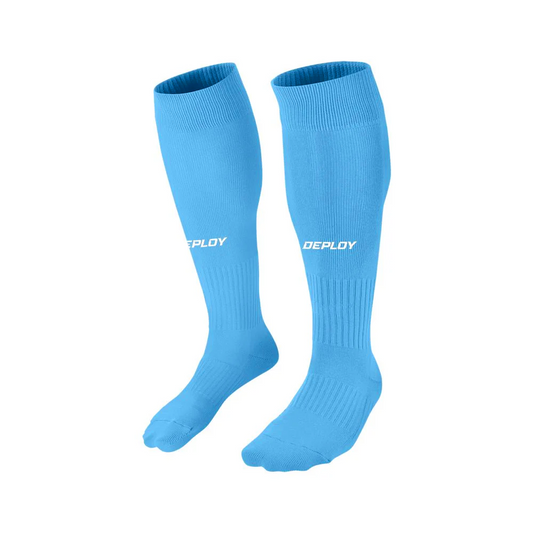 Deploy Performance Football Socks - Ice Blue