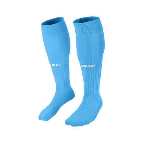 Deploy Performance Football Socks - Ice Blue