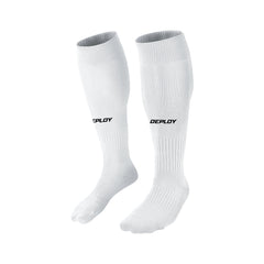 Deploy Performance Football Socks - White Deploy Football