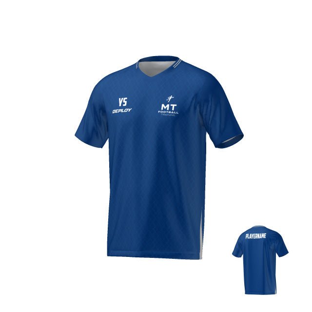 Deploy Possession Men's Football Jersey - Blue Deploy Football