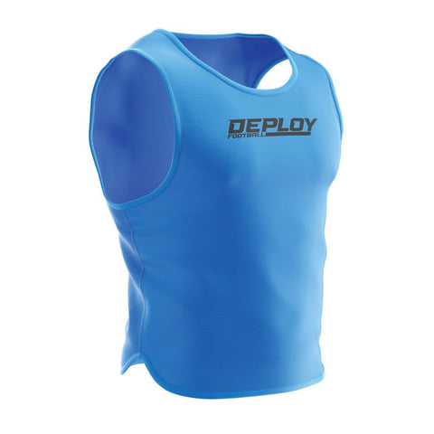 Deploy Training Bib - Blue - Deploy Football - Australia's Best Footballs & Soccer Balls