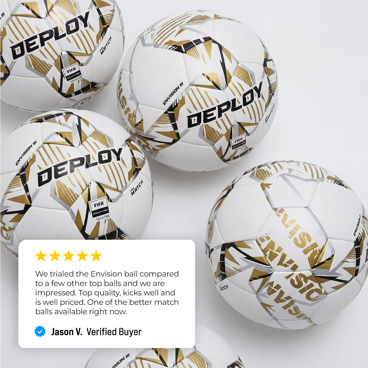 Envision Series III - FIFA QUALITY PRO Match Football - Deploy Football - Australia's Best Footballs & Soccer Balls