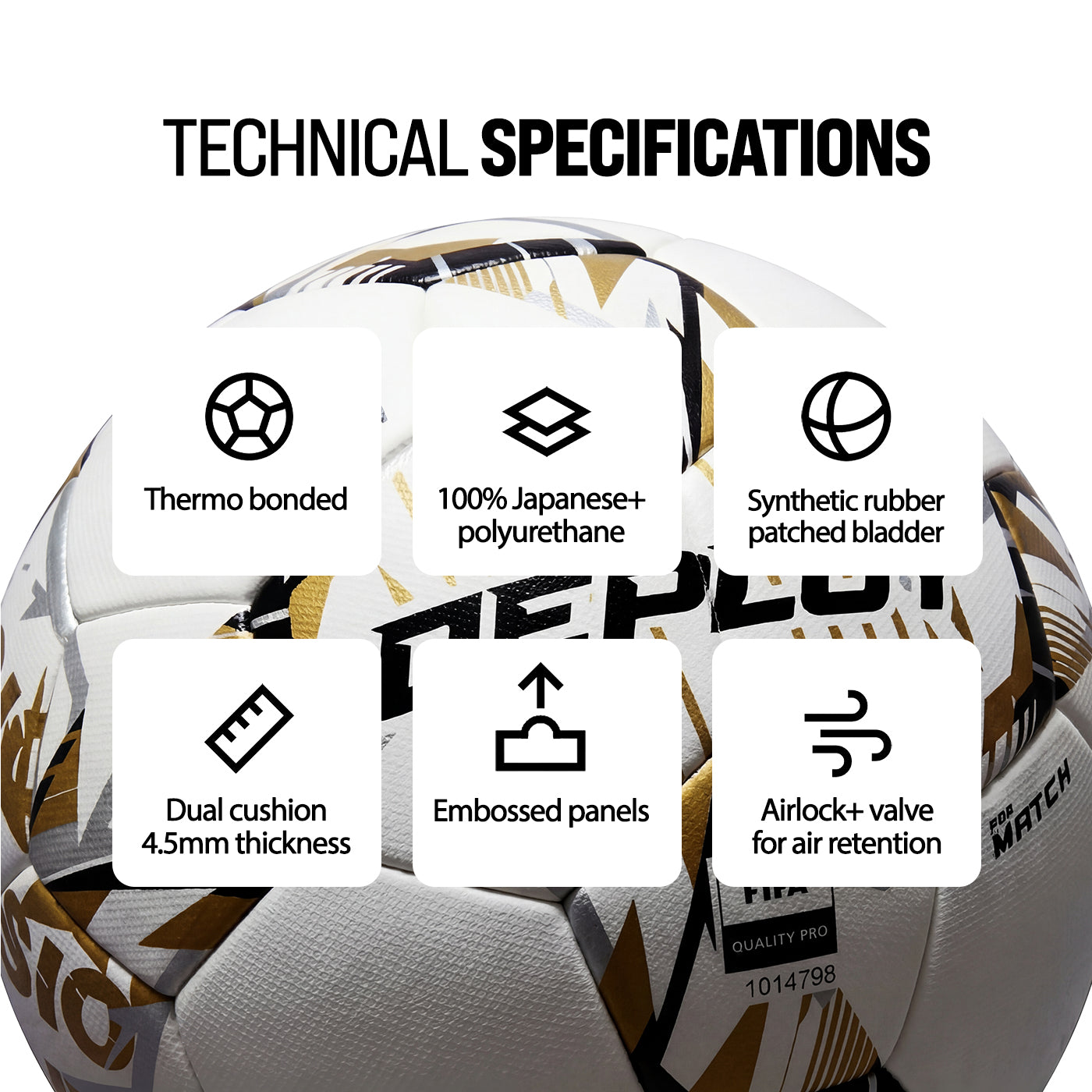 Envision Series III - FIFA QUALITY PRO Match Football - Deploy Football - Australia's Best Footballs & Soccer Balls