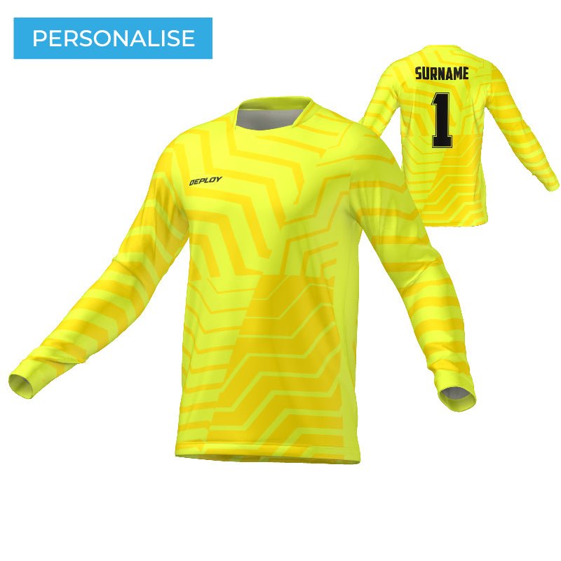 FINGERTIP GOALKEEPER JERSEYS - 62 Deploy Football