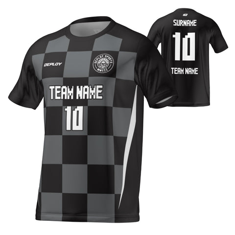 Flight Jersey Checkers - Black