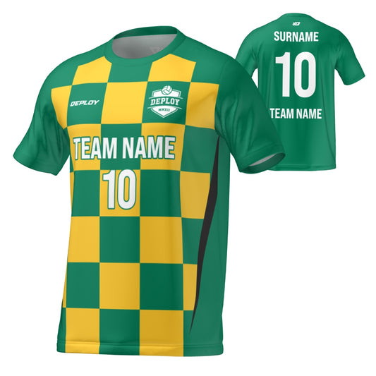 Flight Jersey Checkers - Green