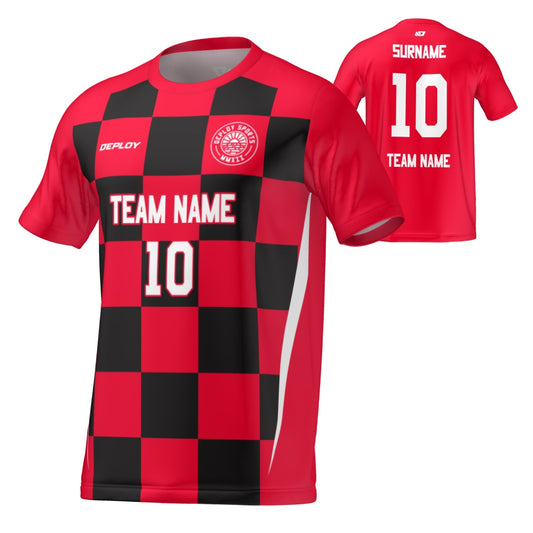 Flight Jersey Checkers - Red