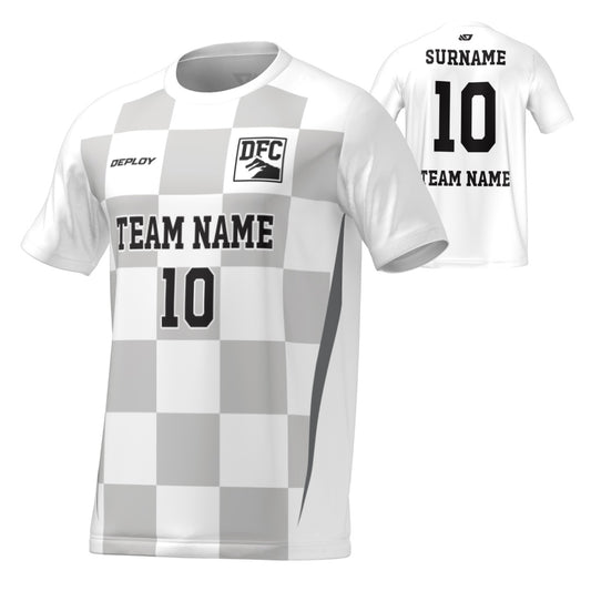 Flight Jersey Checkers - White
