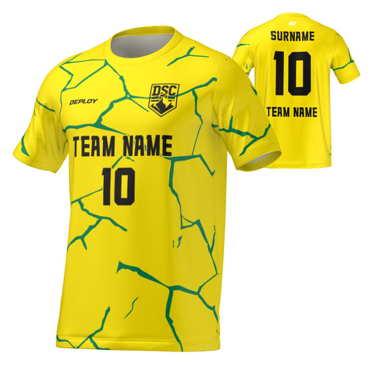 Flight Jersey Cracks - Yellow