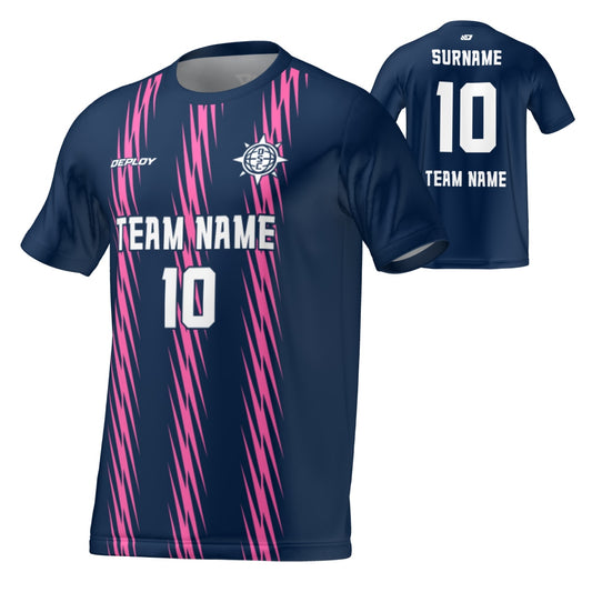 Flight Jersey Flash - Navy & Pink