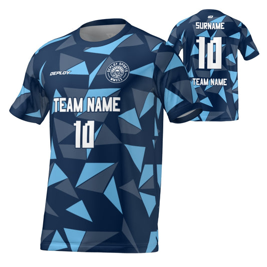 Flight Jersey Fragments - Navy