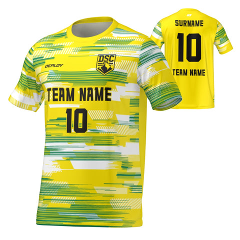 Flight Jersey Glitch - Yellow