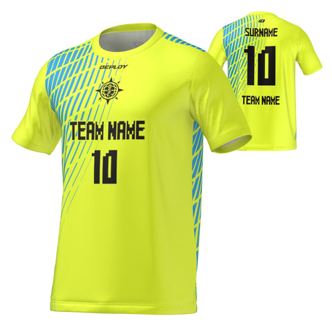 Flight Jersey Gradient - Neon Yellow