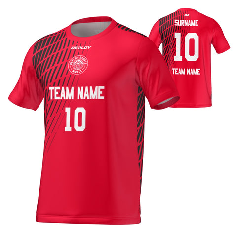 Flight Jersey Gradient - Red