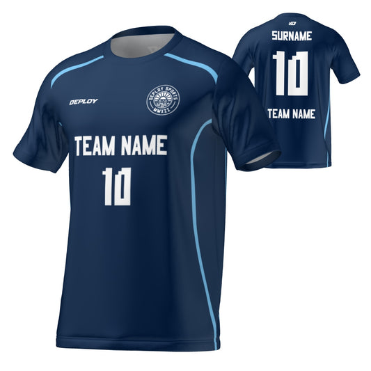Flight Jersey Lines - Navy